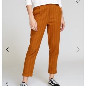 Nwot rvca orange pants 27